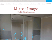 Tablet Screenshot of mirrorimageuk.co.uk